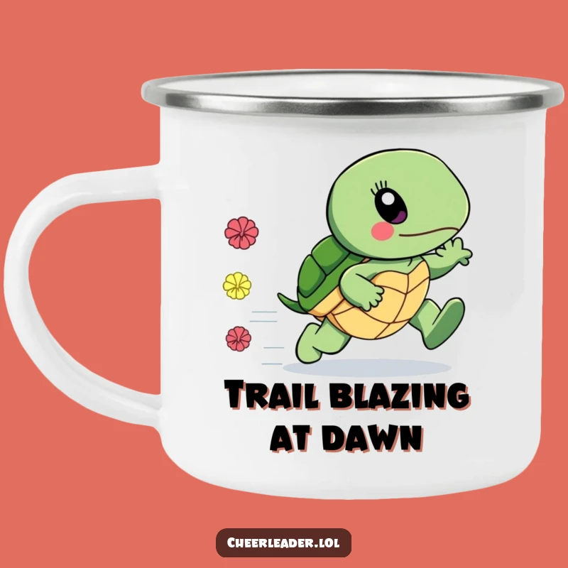 Funny Fast Turtle Camping Mug - Durable Speed Cup, Outdoor Humor Gift