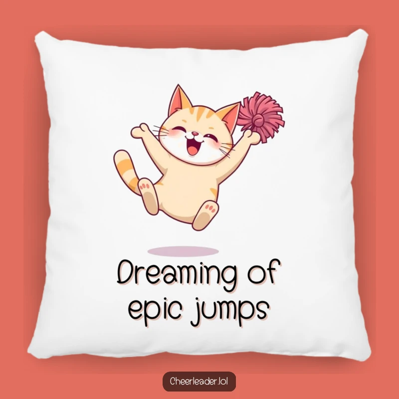 Funny Giggling Cat Pom-Pom Pillow: Cozy Comfort with Hilarious Feline Flair!