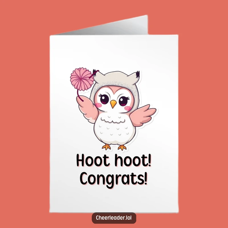Free Printable Owl Congratulations Card: Hilarious Downloadable Gift for Your Star!