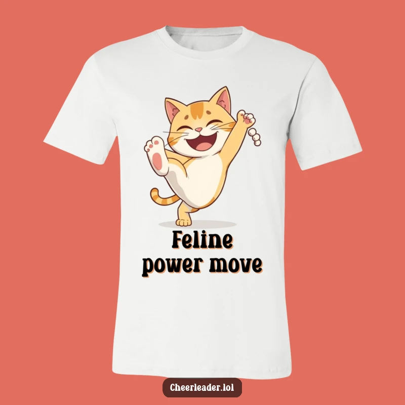 Funny Cat Kung Fu Tee - Determined Gift for Action Lovers